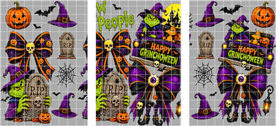 16oz Halloween-J  2428